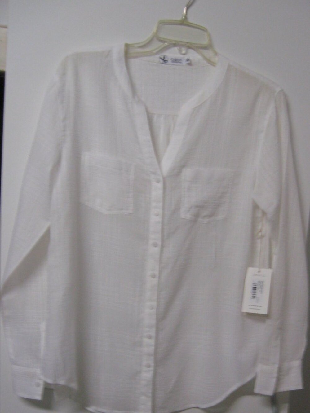 NWT Carve Designs Dylan Textured Tunic Cloud Size M